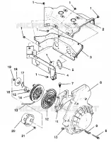 VENTILADOR CAJA   ARRANQUE DE RETROCESO ASSEMBLY TRAIL / 0930761 and  TRAIL DELUXE (4923222322041A)