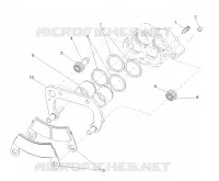 FRENO TRASERO CALIPER (BUILT 11/5/13 AND AFTER)