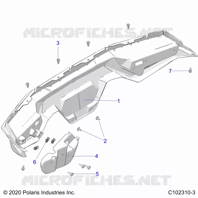 CARROCERÍA POSTERIOR BUMPER