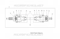 TREN, FRONT HALF SHAFT