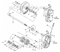 TREN ASSEMBLY CLASSIC / 0930864 and  CLASSIC TOURING / 0930865 (4922952295023A)