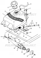 GASOLINA TANK XPLORER 400L W97CC38C (4939753975A013)