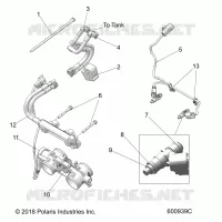 SISTEMA DE COMBUSTIBLE, RAIL, LINES AND THROTTLE BODY
