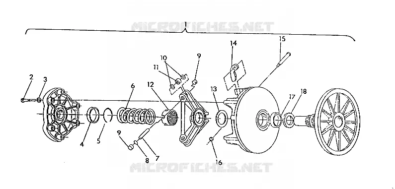 Embrague   RXL/RXL SKS (4921322132029A)