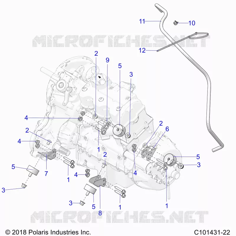 ENGINE, MOUNTING AND TRANSMISIÃ“N MOUNTING