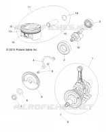 MOTOR, CIGUEÑAL, PISTÓN AND BALANCE SHAFT
