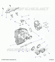 ENGINE, INTAKE AND CUERPO DE MARIPOSA