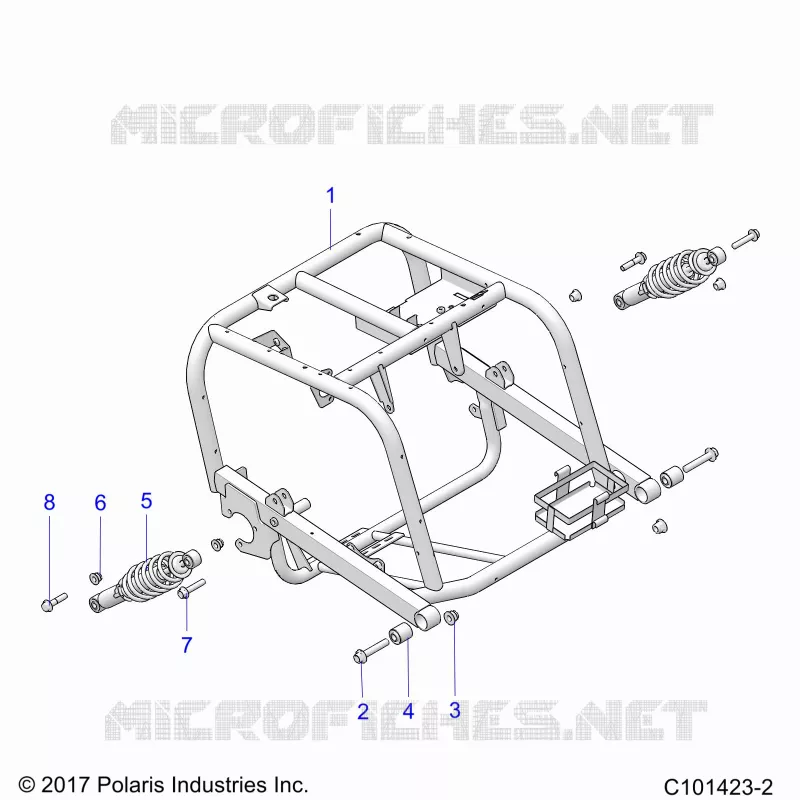 SUSPENSION TRASERA SWING ARM