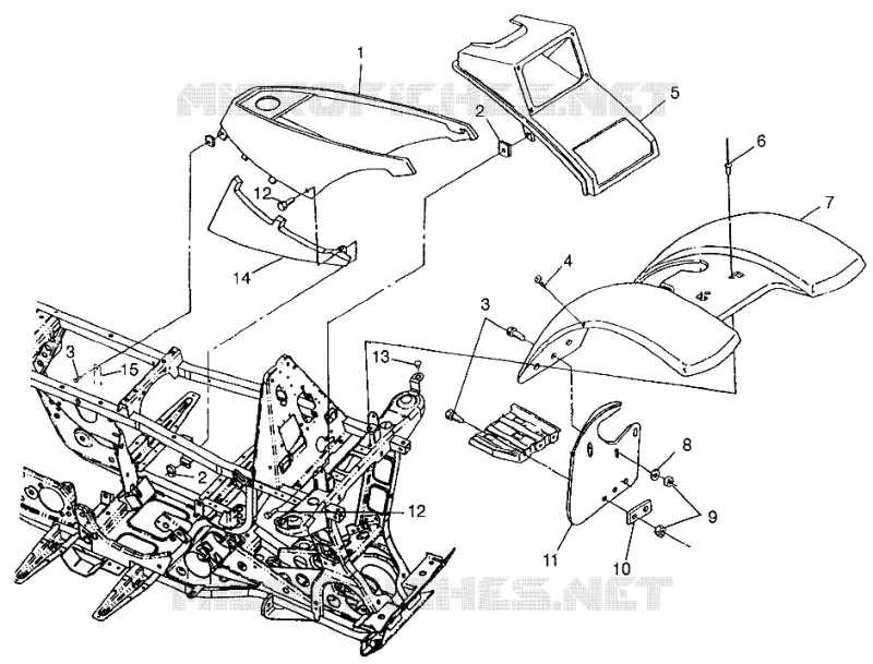 CABINA SPORTSMAN 400L W97AC38C (4939673967A005)