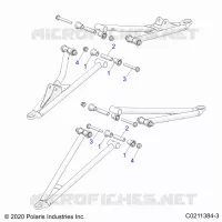 SUSPENSIÃ“N DELANTERA A-ARM MOUNTING