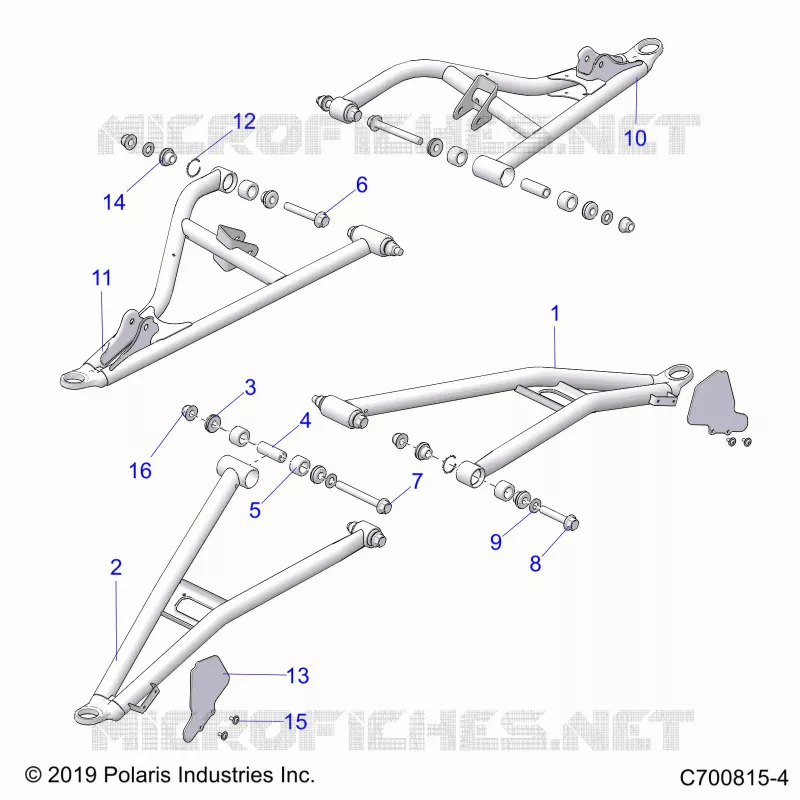 SUSPENSIÃ“N DELANTERA CONTROL ARMS