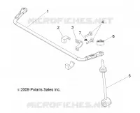 SUSPENSION TRASERA STABILIZER BAR