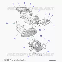 ENGINE, TOMA DE AIRE SYSTEM