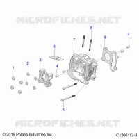 ENGINE, CULATA ASM