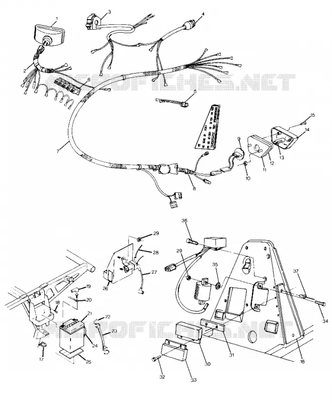 ARNÃ©S DE CABLEADO (4916331633027A)
