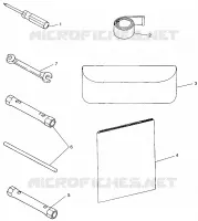 KIT DE HERRAMIENTA 440 XC 0971760 (4937873787B014)
