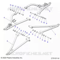 SUSPENSIÃ“N DELANTERA CONTROL ARMS