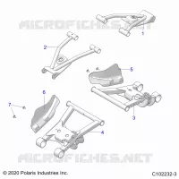 SUSPENSION TRASERA CONTROL ARMS