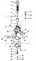 CARBURADOR LITE GT 0943133 (49250125010036)