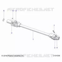 TREN, FRONT PROP SHAFT