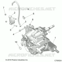 TREN, MAIN GEARCASE MOUNTING