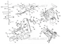 ELECTRICA/LUZ DE LA COLA MAGNUM 4X4 W97AC42A,  SWEDISH MAGNUM 4X4 S97AC42E AND (4940834083C008)