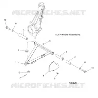 SUSPENSION, A-ARM AND PUNTAL MOUNTING