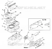 CILINDRO   COLECTOR SL 700 B974071, INTL. SL 700 I974071, SL 700 DELUXE B97 (4940874087C005)
