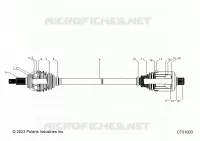 TREN, FRONT HALFSHAFT