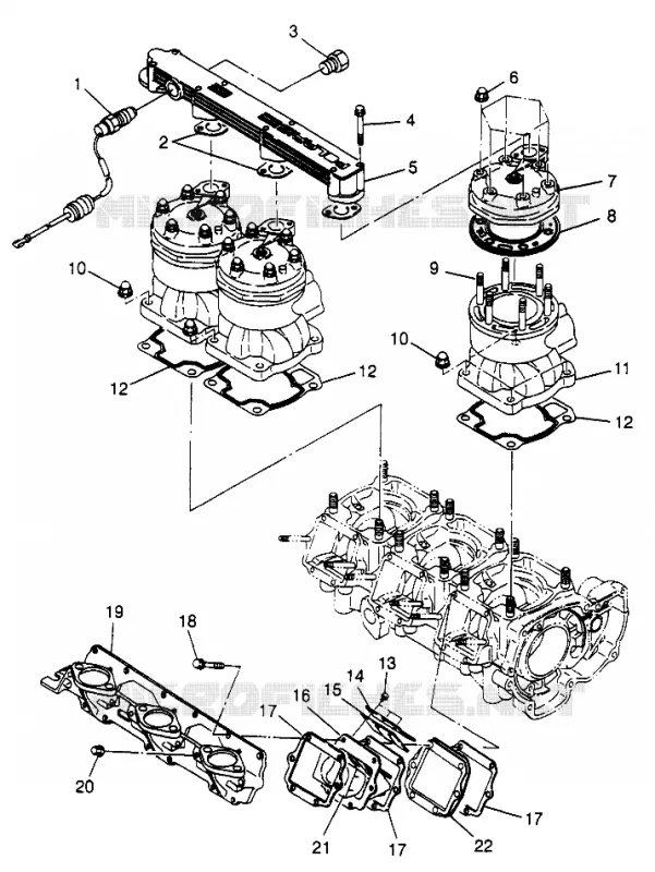 CILINDRO   COLECTOR SLT 780 B974588 (4941174117B014)
