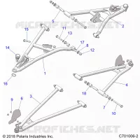 SUSPENSIÃ“N DELANTERA CONTROL ARMS