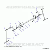 SUSPENSION, REAR BARRA ESTABILIZADORA