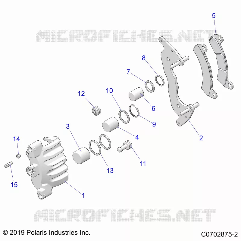 BRAKES, PINZA FRENO DELANTERA