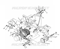 MONTAJE DEL MOTOR 250 6x6 / W928727 (4922842284006A)