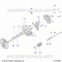 TREN, PRIMARY CLUTCH