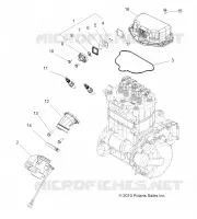 MOTOR, MONTAJE DEL CUERPO DEL ACELERADOR