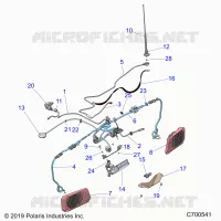 ELECTRICAL, DASH INSTRUMENTOS, RIDE CAMMAND