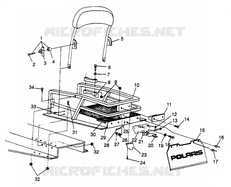 parrilla para carga TRAN SPORT 0970143 and EUROPEAN TRAN SPORT E970143 (4938293829A006)