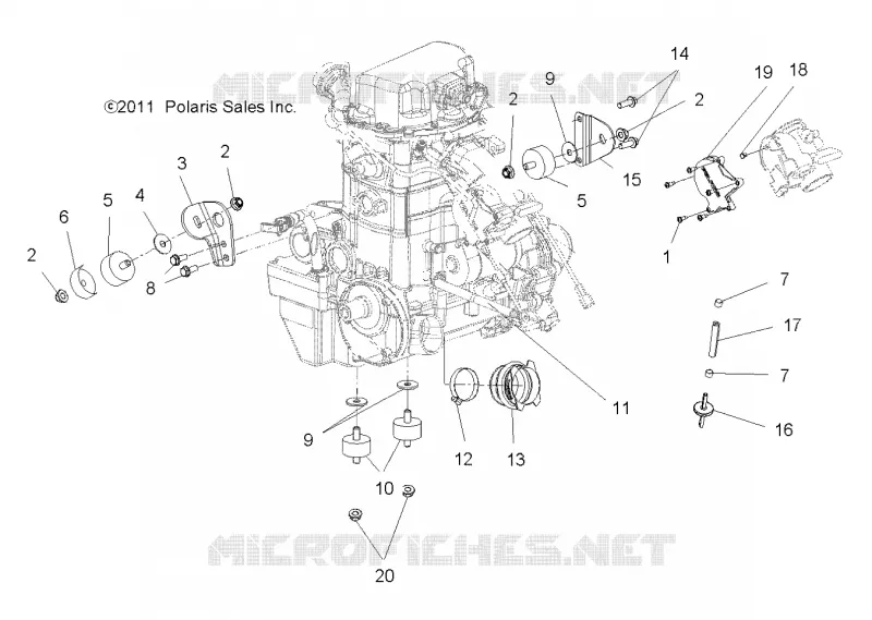 MOTOR, MOUNTING