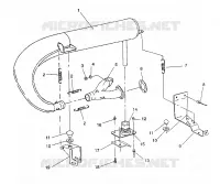 SISTEMA DE ESCAPE 500 EFI / 0930674 and  500 EFI SKS / 0930574 (4922962296026A)