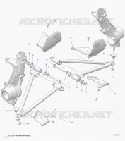 SUSPENSION, A-ARM AND PUNTAL MOUNTING