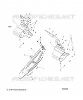 CHASSIS, PROTECCIÃN DEL EMBRAGUE AND FOOTRESTS