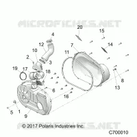 TREN, CLUTCH COVER AND DUCTING
