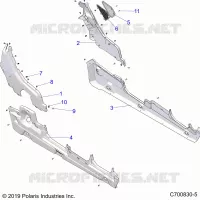 CARROCERÍA POSTERIOR, FENDERS, AND ROCKERS