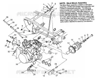MONTAJE DEL MOTOR (400) XPRESS 400 W969540 (4935923592A012)