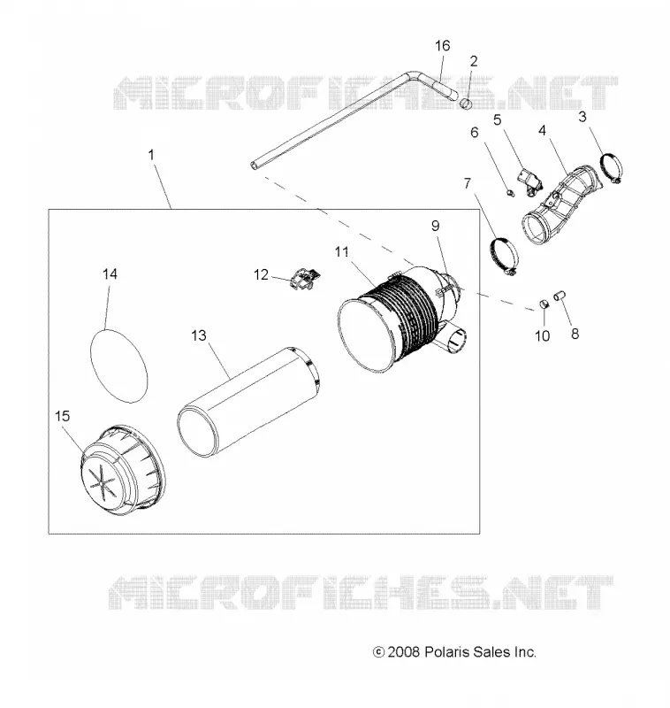 MOTOR, TOMA DE AIRE SYSTEM