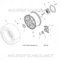 RUEDAS, REAR AND HUB