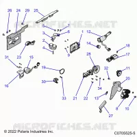 ELECTRICA, WIRE HARNESS, COMPONENTS, AND LICENSE PLATE