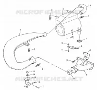 SISTEMA DE ESCAPE 700 RMK 0970966, 700 SKS 0970566 and EUROPEAN 700 SKS E97056 (4938573857C004)