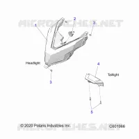 ELECTRICA, HEADLIGHT AND TAILLIGHT